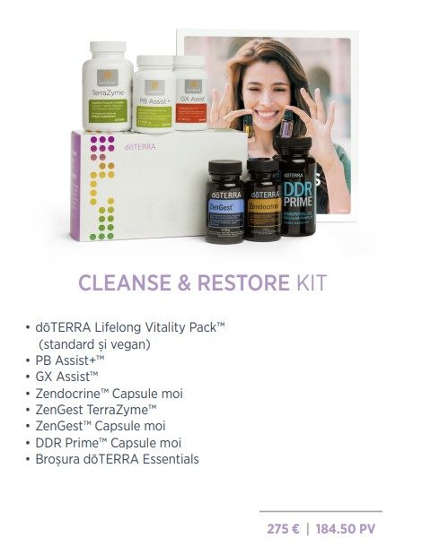 Cleanse and restore